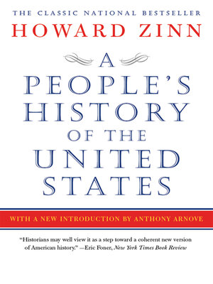 cover image of A People's History of the United States